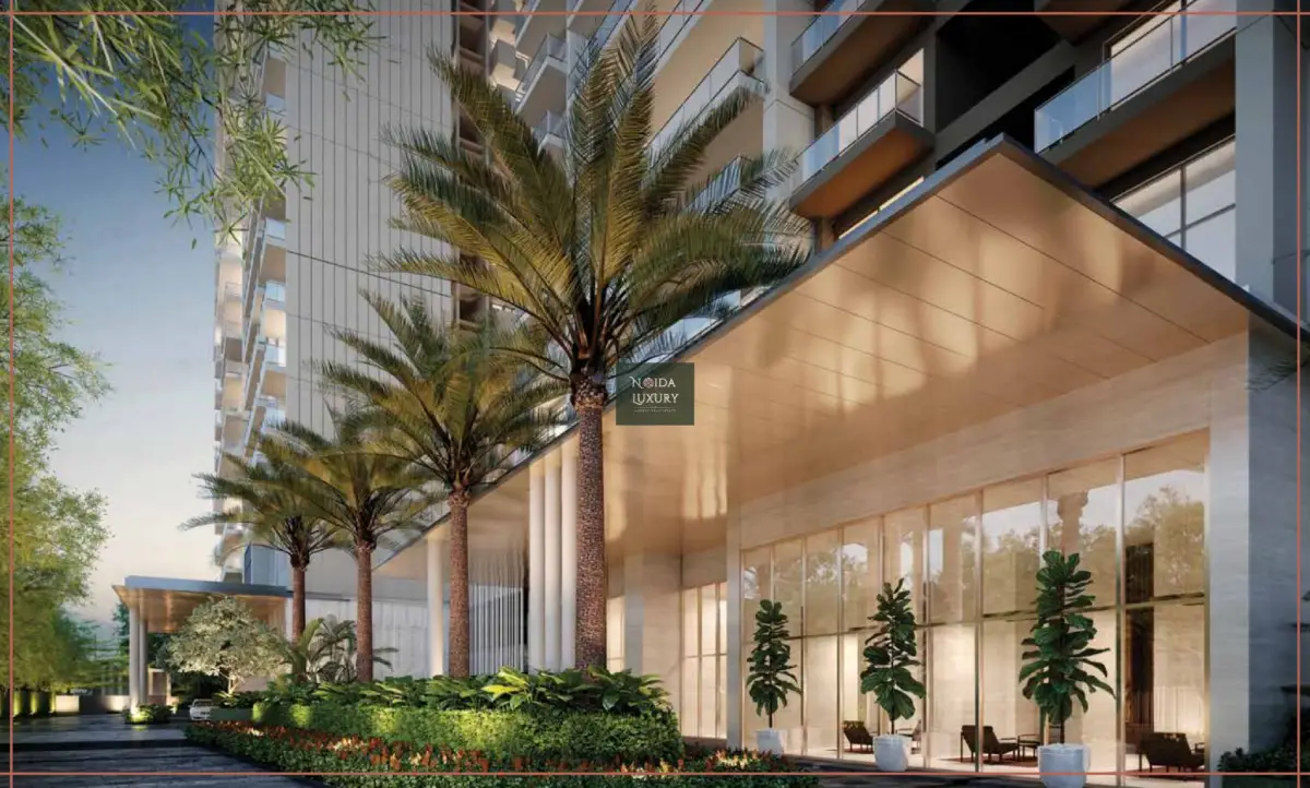 Kalpataru Vista entrance view — Sector 128 Noida luxury towers
