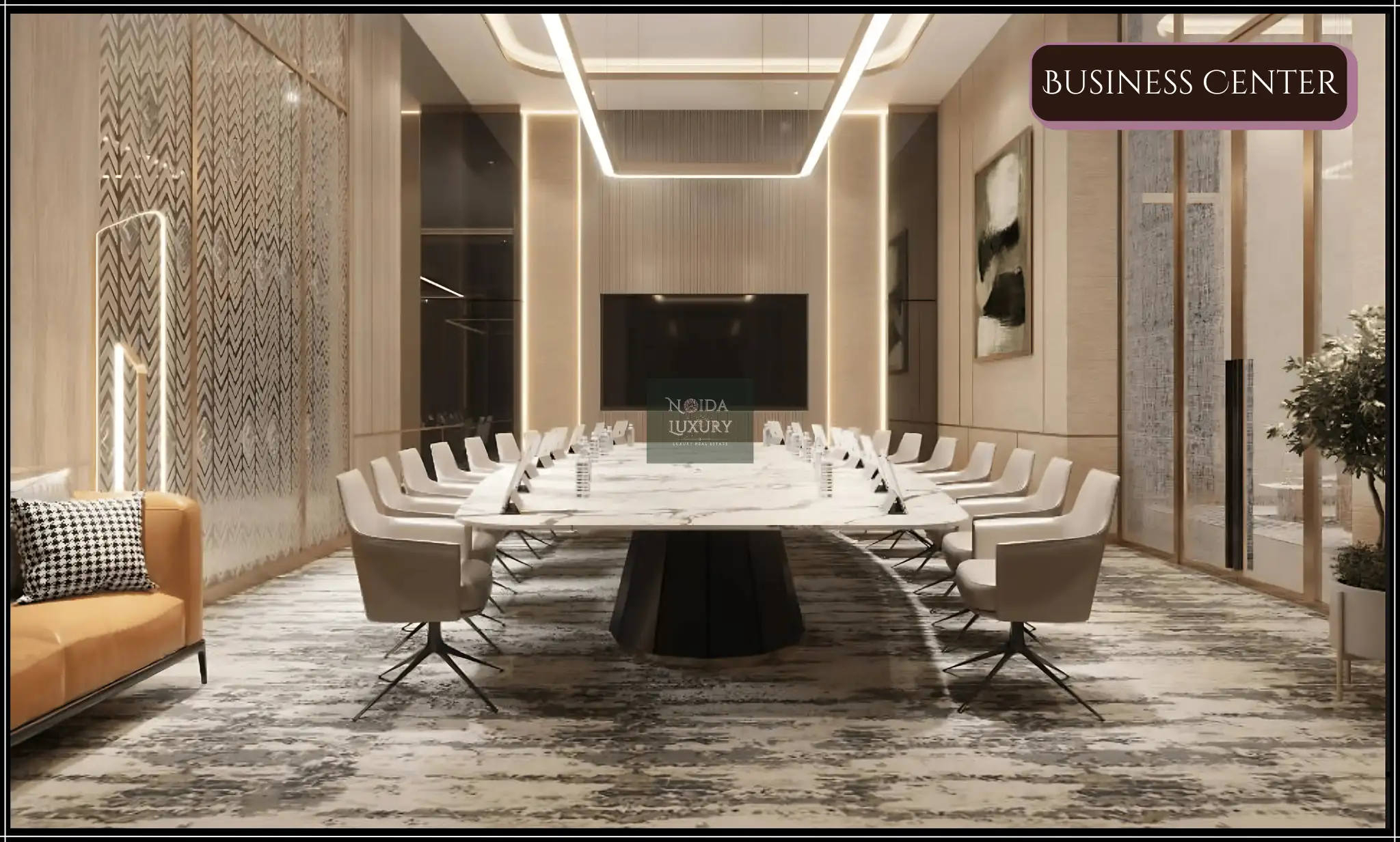 M3M The Cullinan wellness spa and salon — high-end amenities apartments Noida