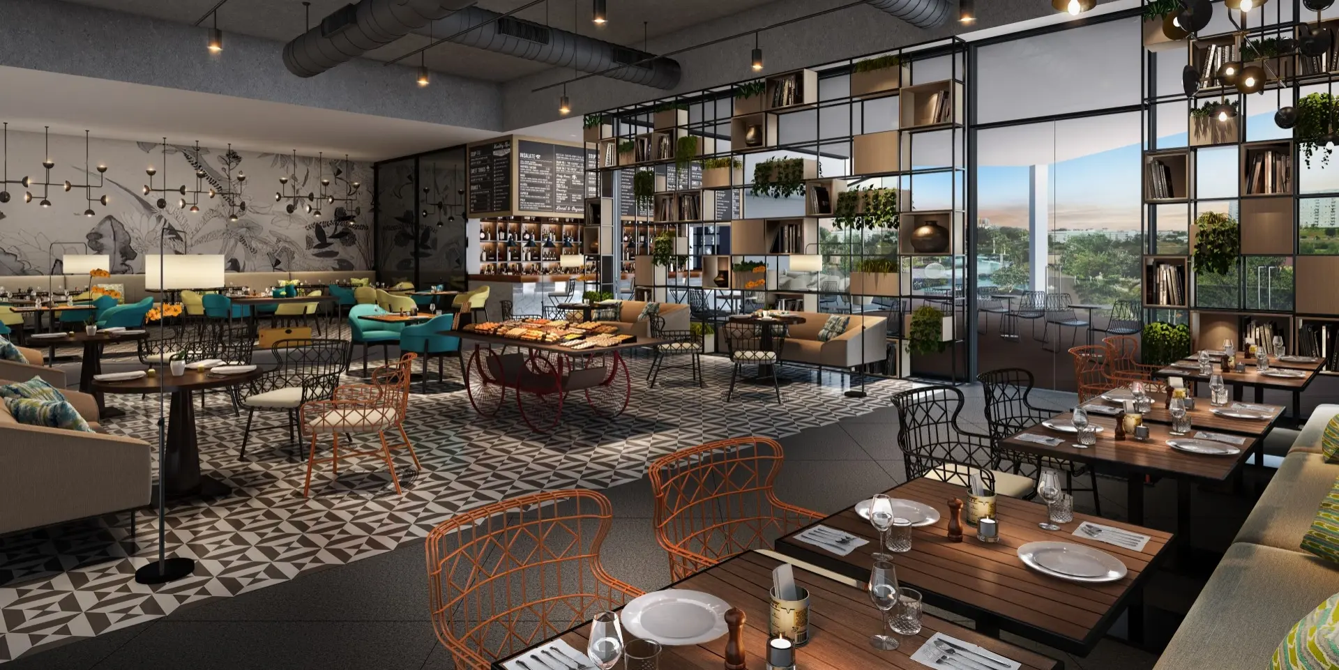 Family lounge in ATS Knightsbridge luxury apartments