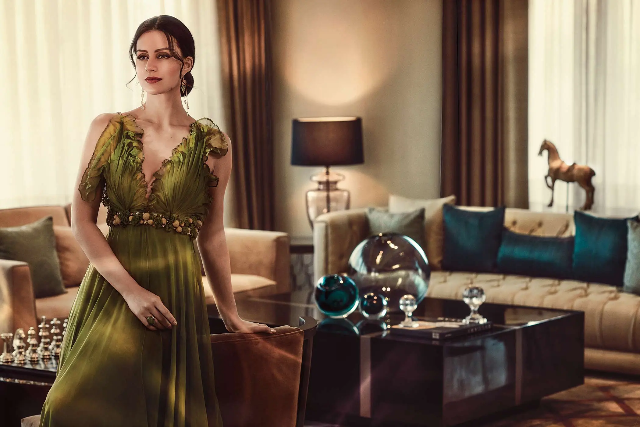 Luxury drawing room at ATS Knightsbridge Sector 124